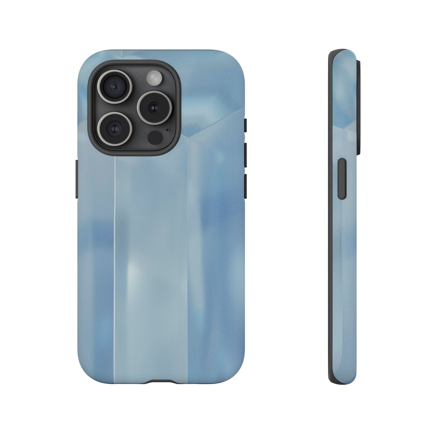 Baby Blue Glassy Tough Case
