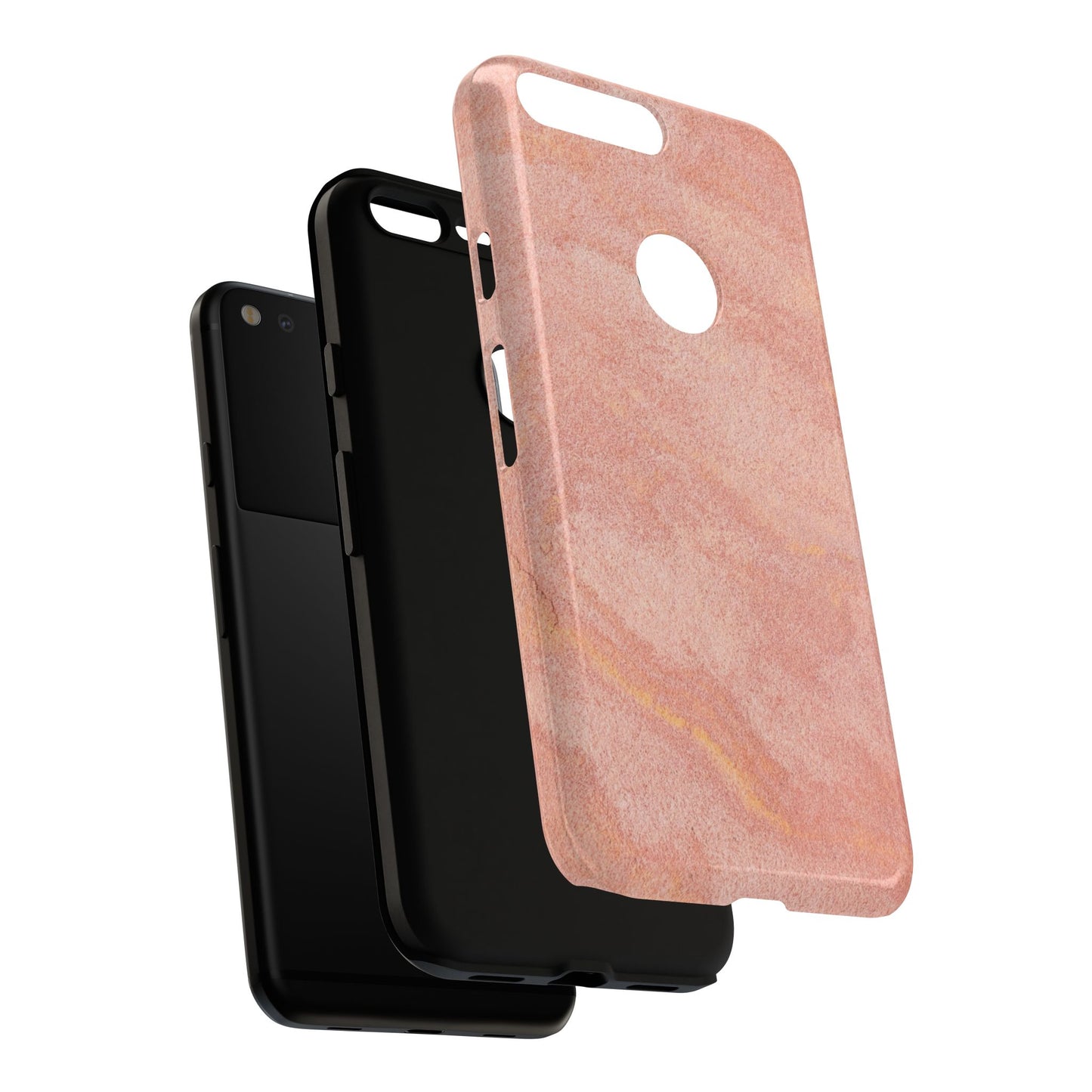 Pink glittering Tough Case