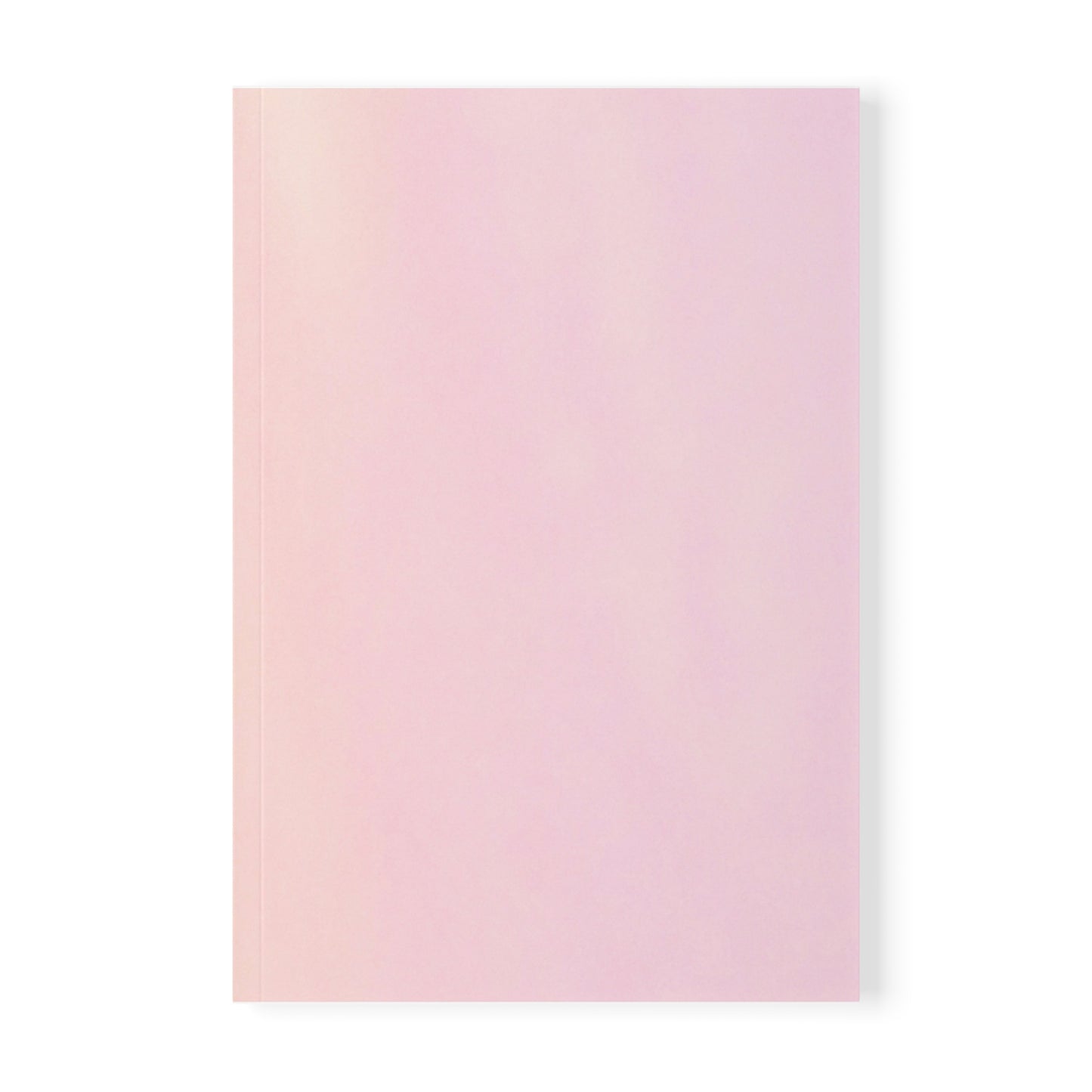 Pink & Yellow Tie Dye Softcover Notebook, A5