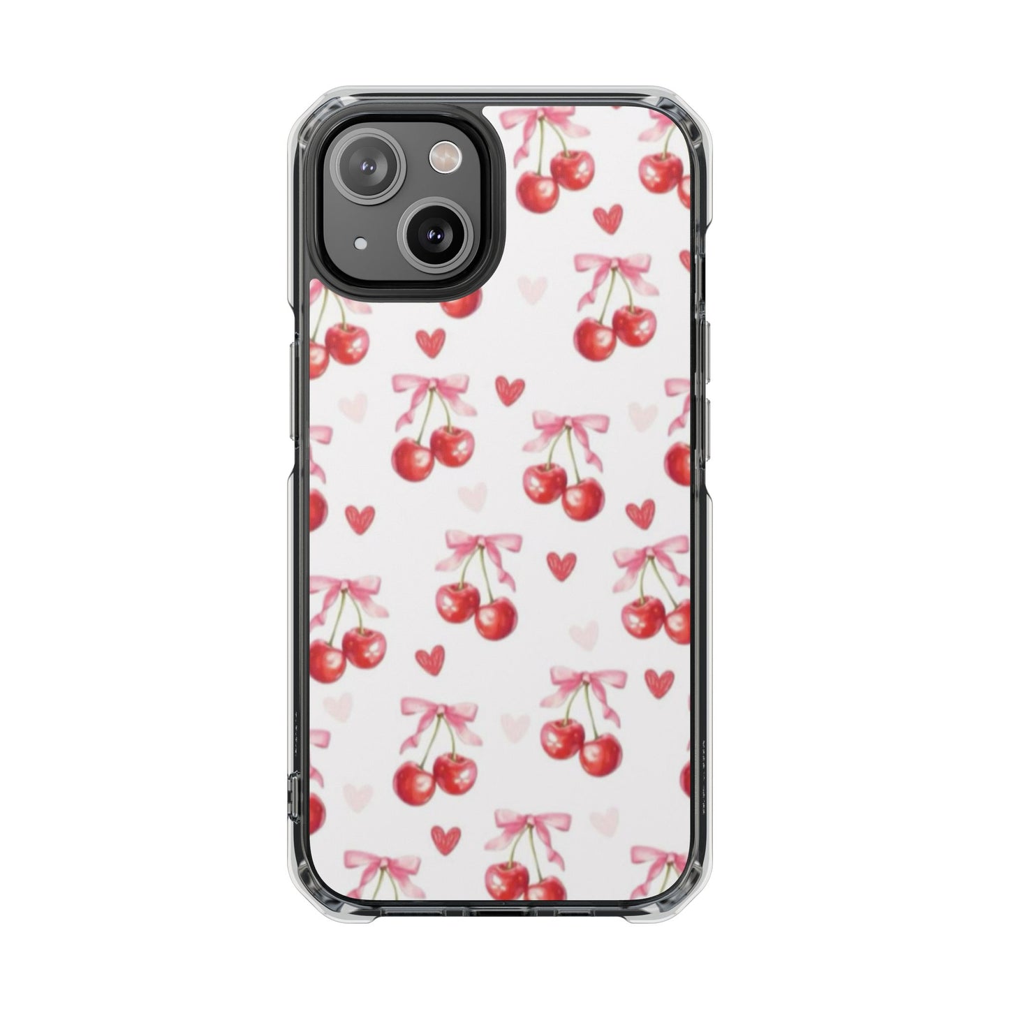 Coquette Cherries Magnetic Clear Impact Case