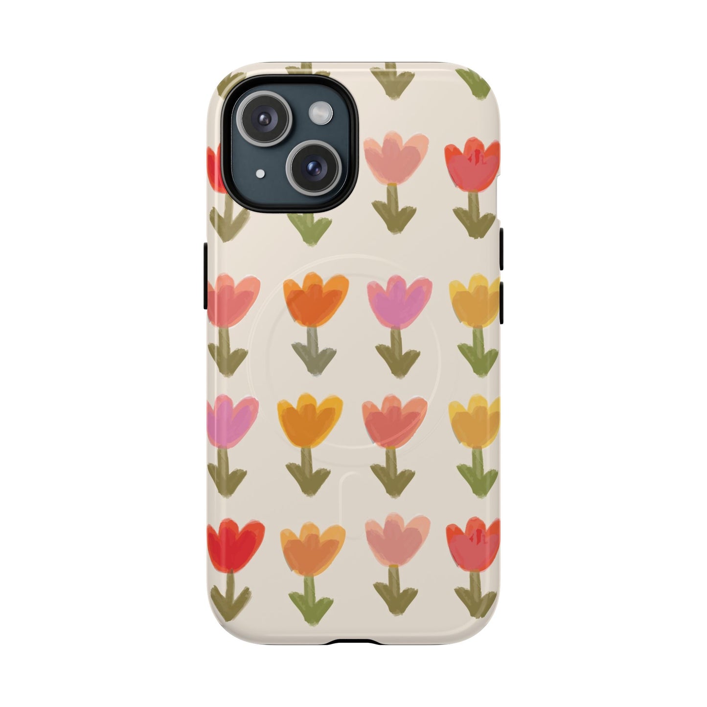 Pastel Flowers Tough Magnetic Case