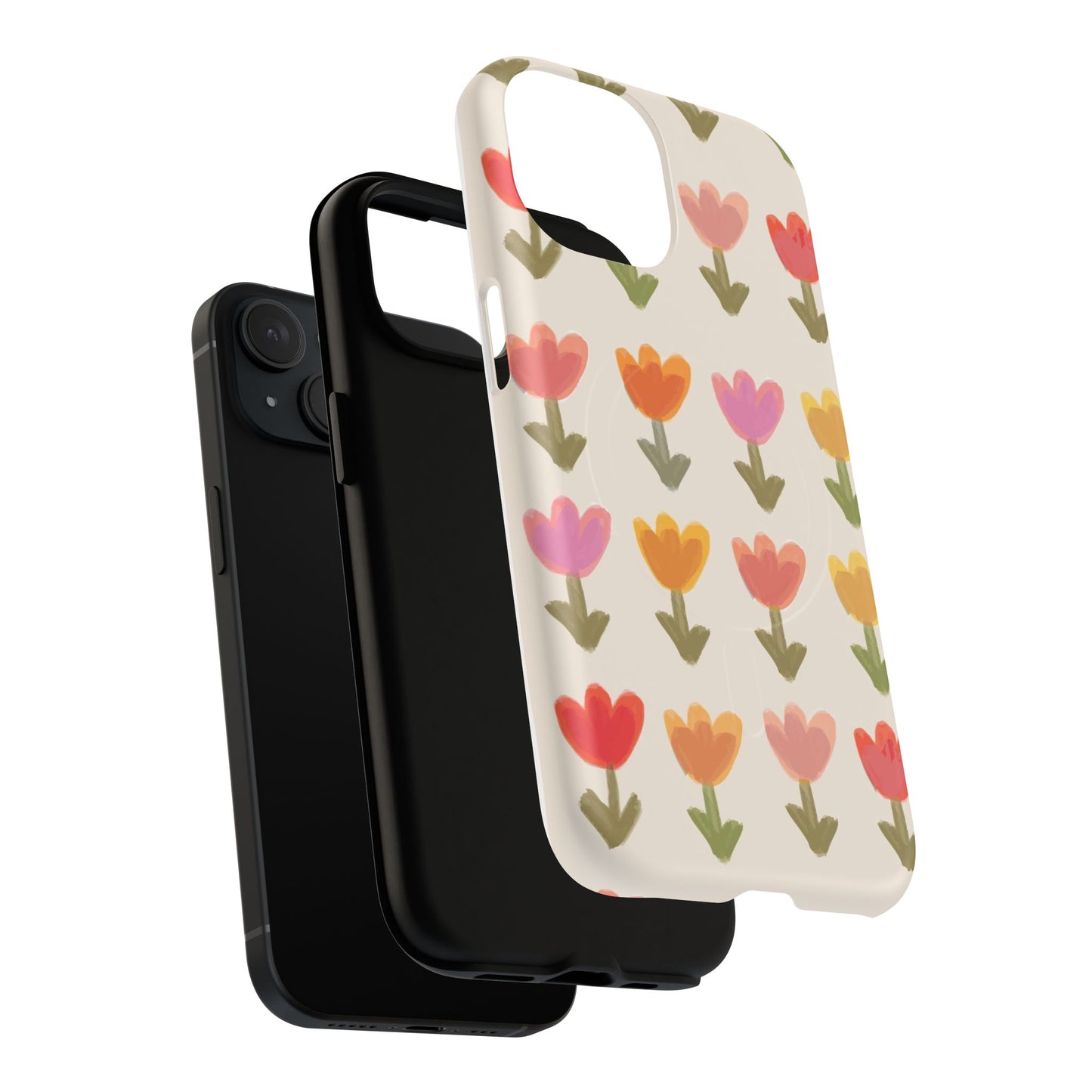 Pastel Flowers Tough Magnetic Case