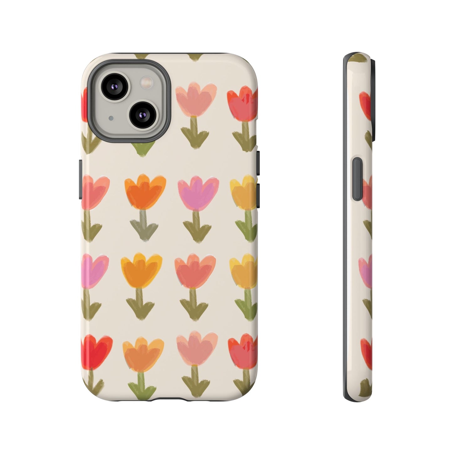 Pastel Flowers Tough Case