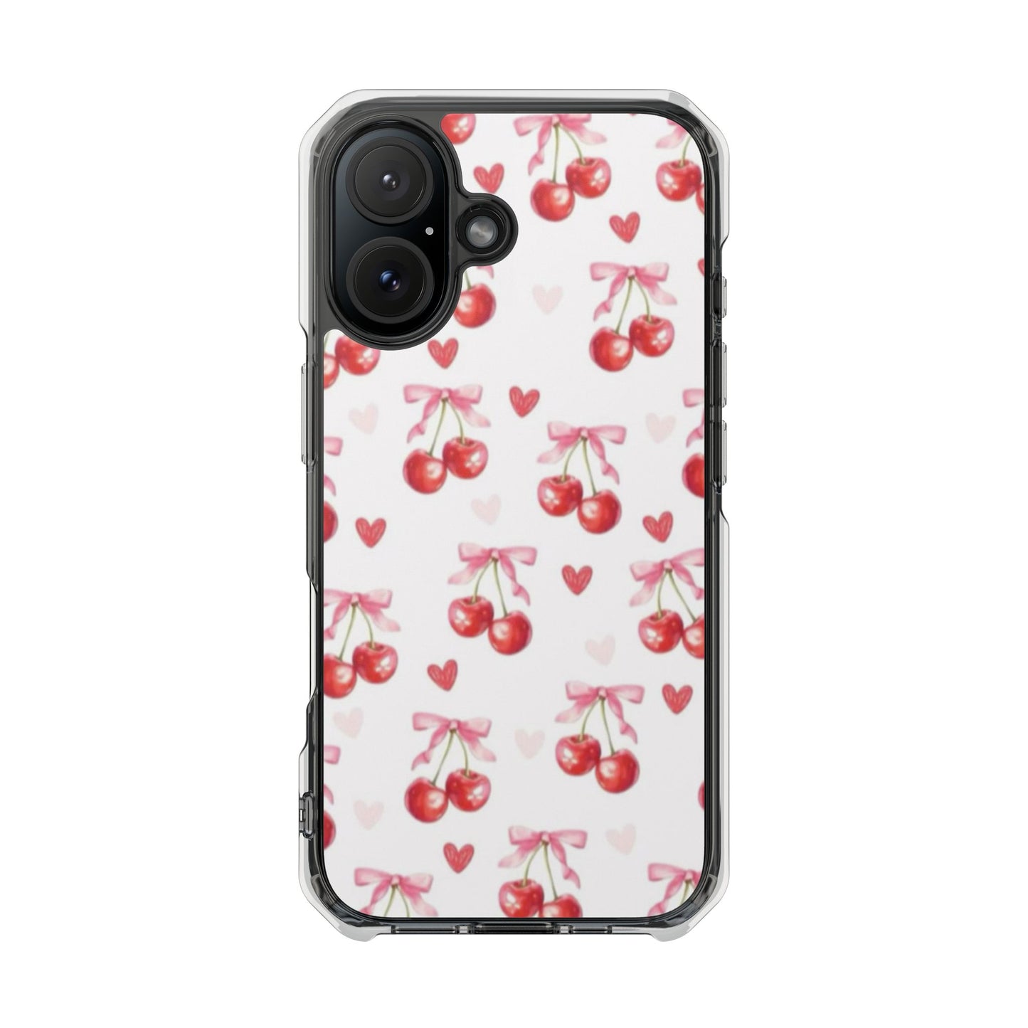 Coquette Cherries Magnetic Clear Impact Case
