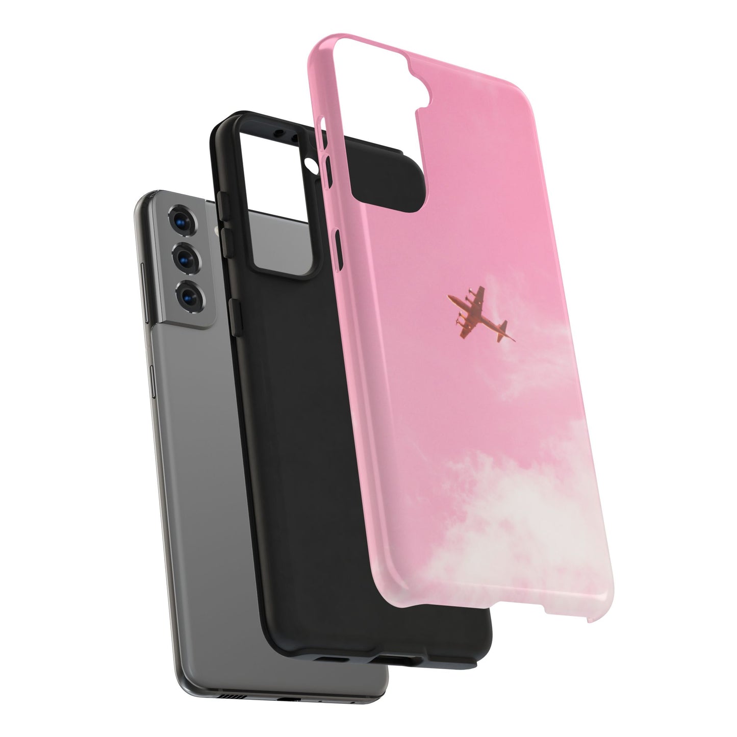 Pink Sky High Tough Phone Case