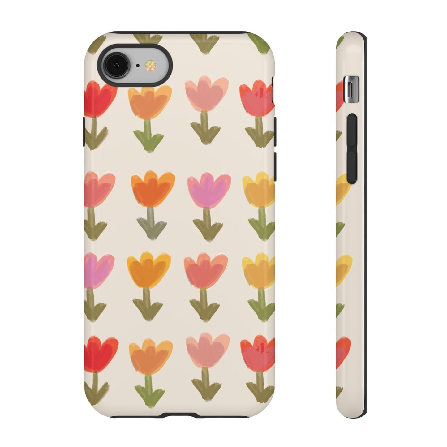Pastel Flowers Tough Case