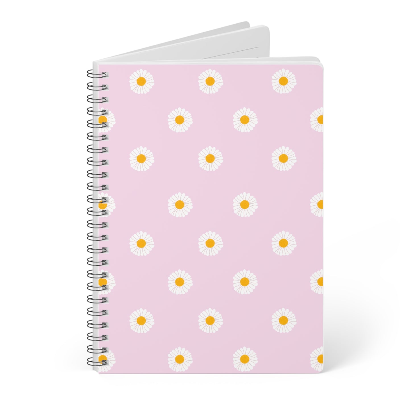 Daisies Wirobound Softcover Notebook, A5