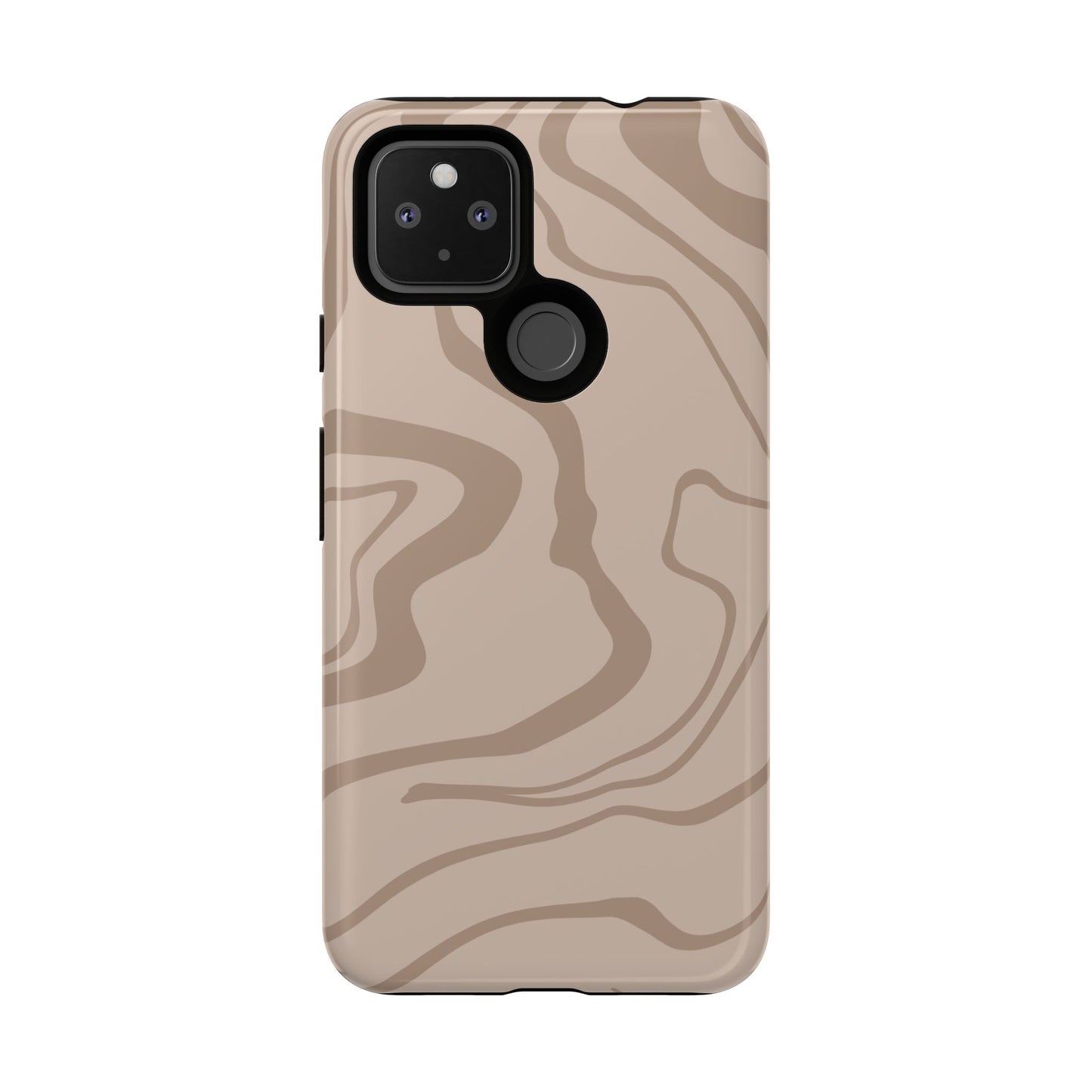 Beige designed Tough Case