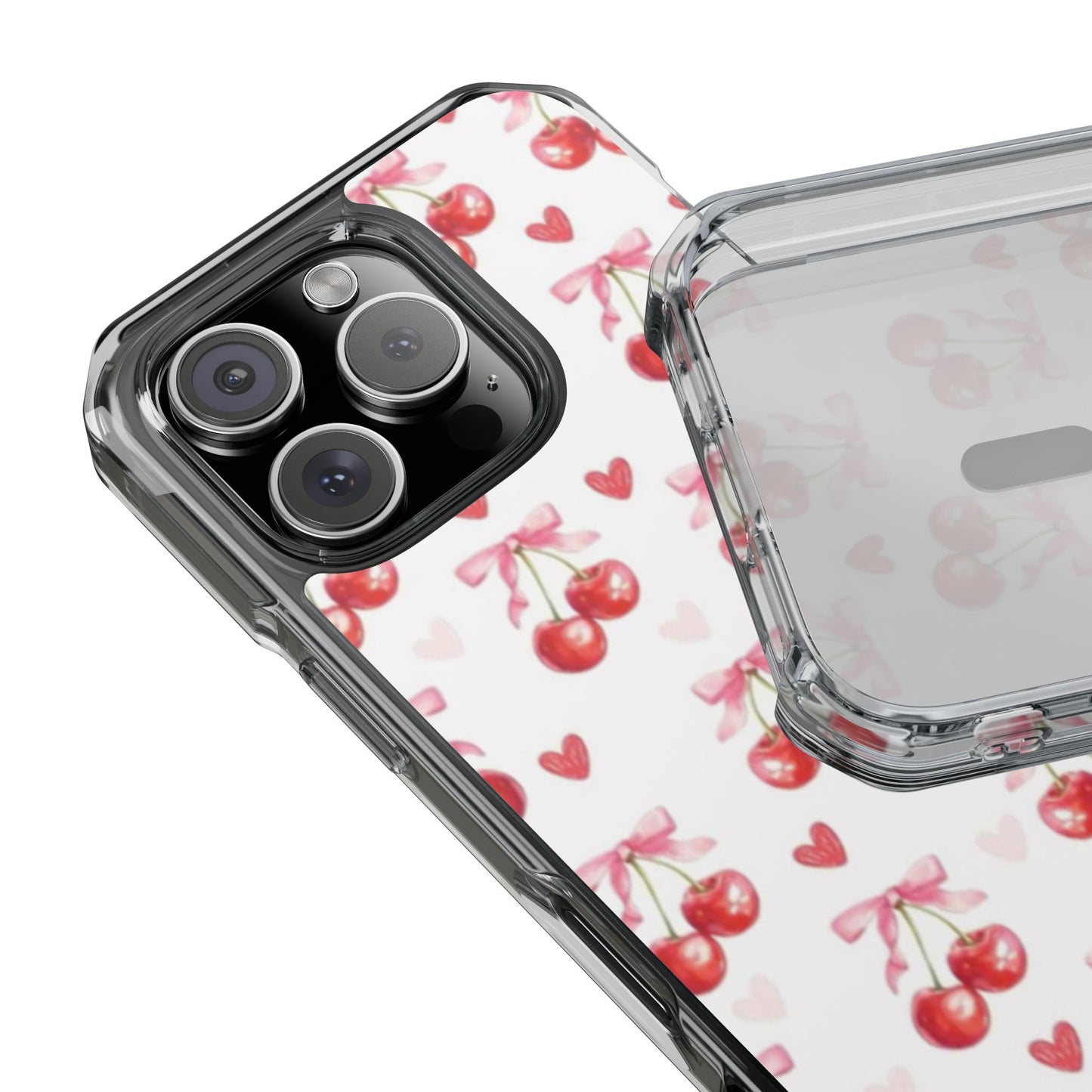 Coquette Cherries Magnetic Clear Impact Case