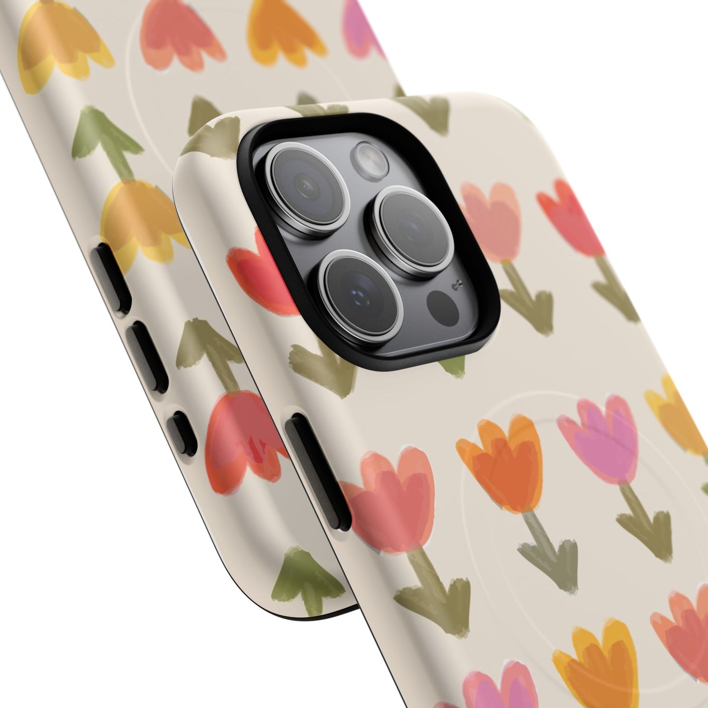 Pastel Flowers Tough Magnetic Case