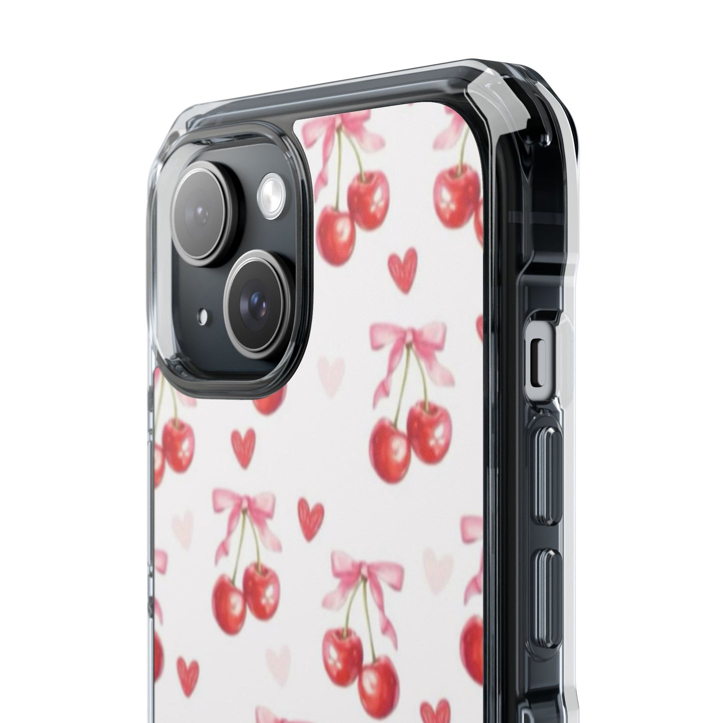 Coquette Cherries Magnetic Clear Impact Case