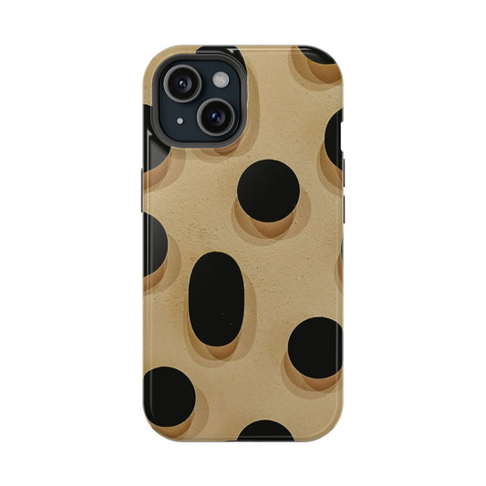 Leopard polka dot Magnetic Tough Case
