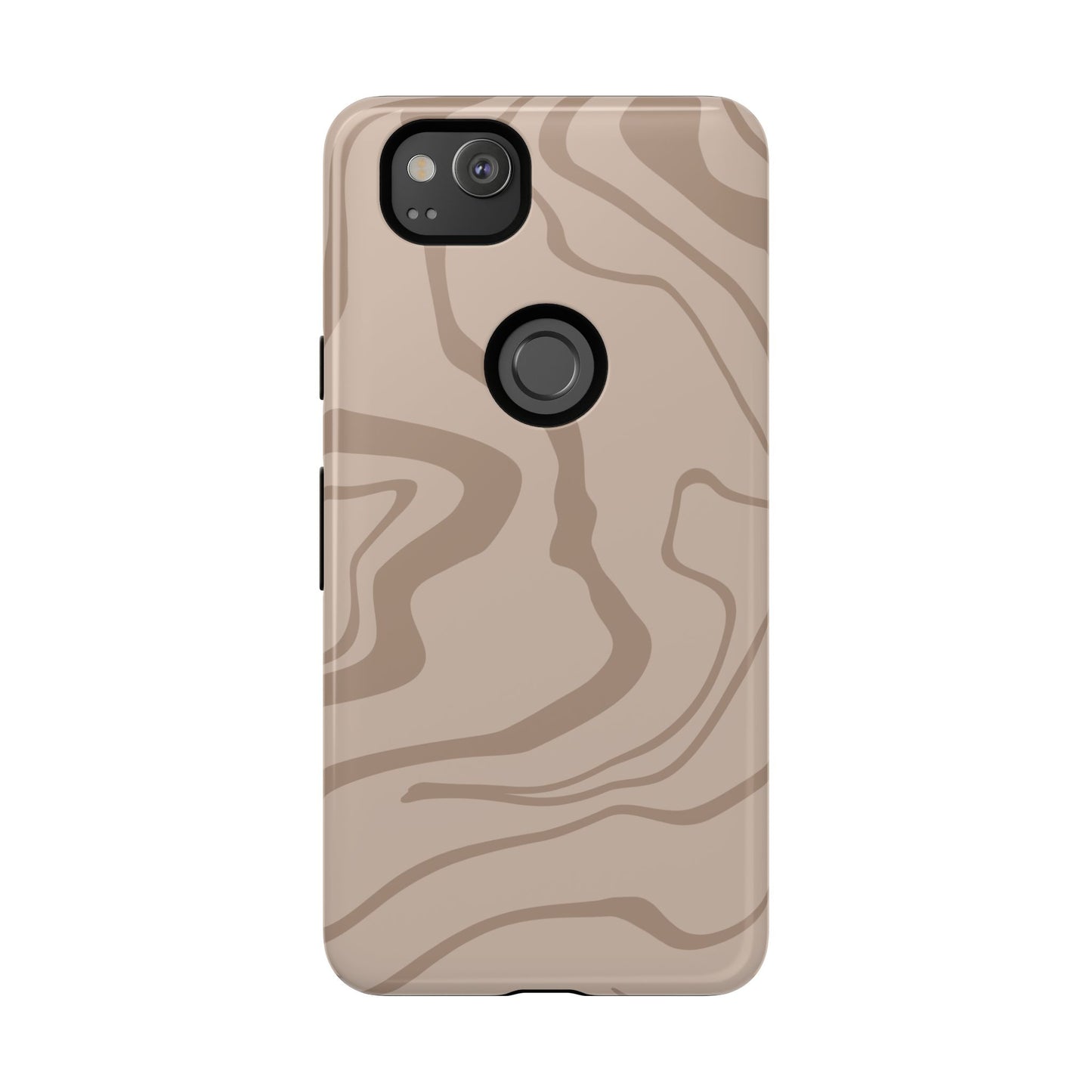 Beige designed Tough Case