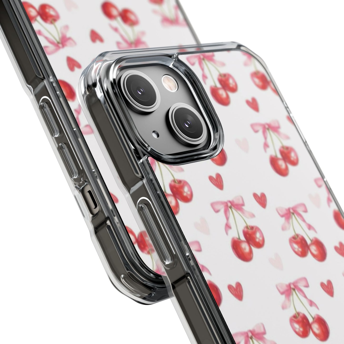 Coquette Cherries Magnetic Clear Impact Case
