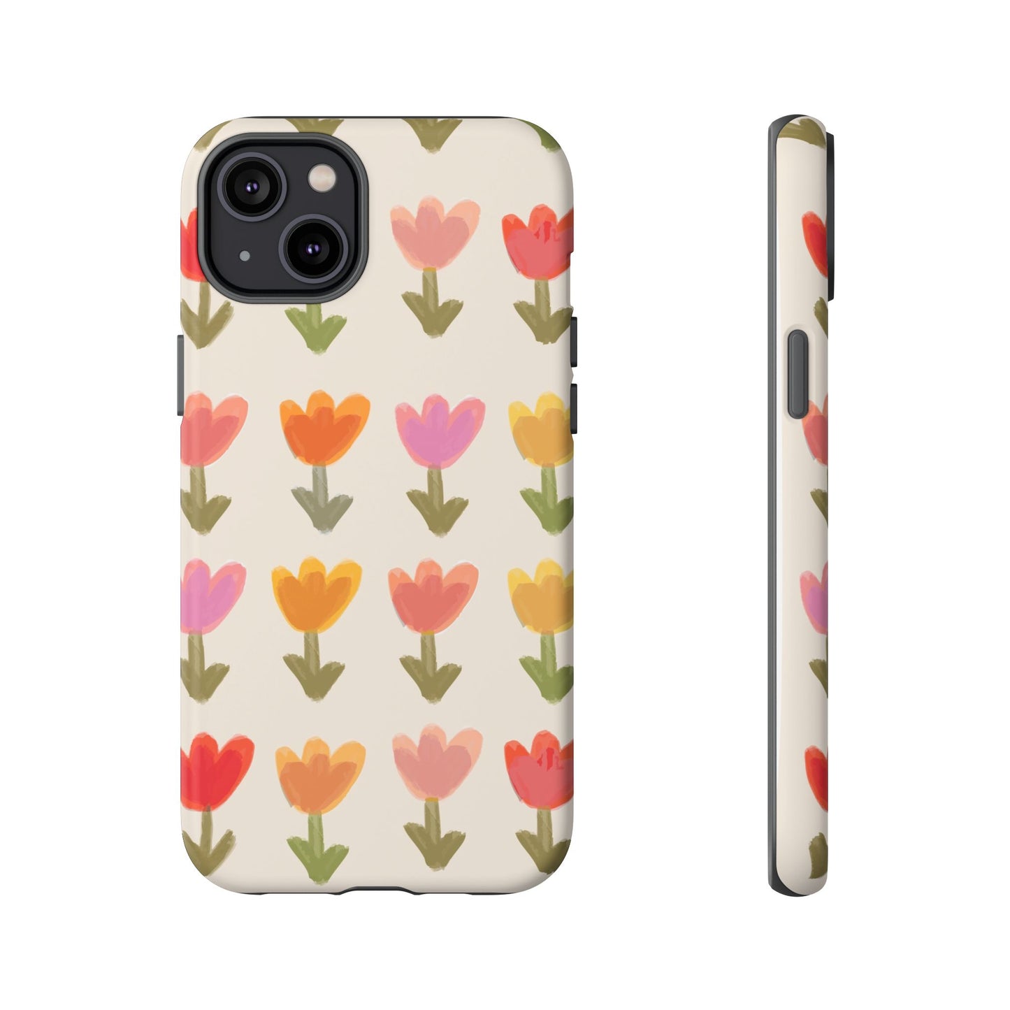 Pastel Flowers Tough Case