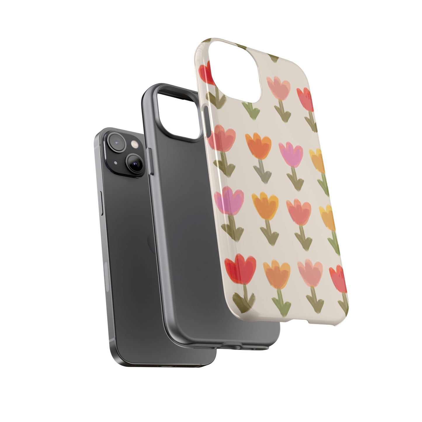 Pastel Flowers Tough Case