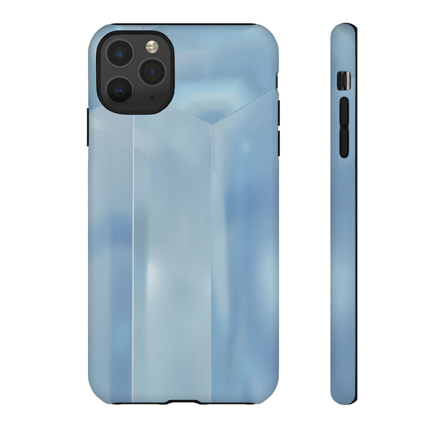 Baby Blue Glassy Tough Case