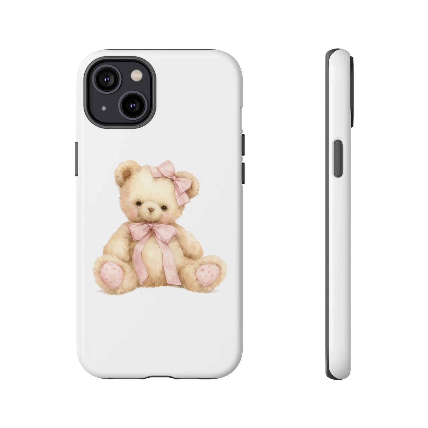 Coquette Teddy Bear Aesthetic Tough Phone Case