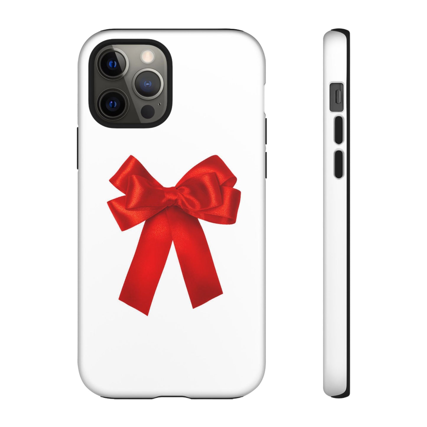 Aesthetic Red Bow Tough Case