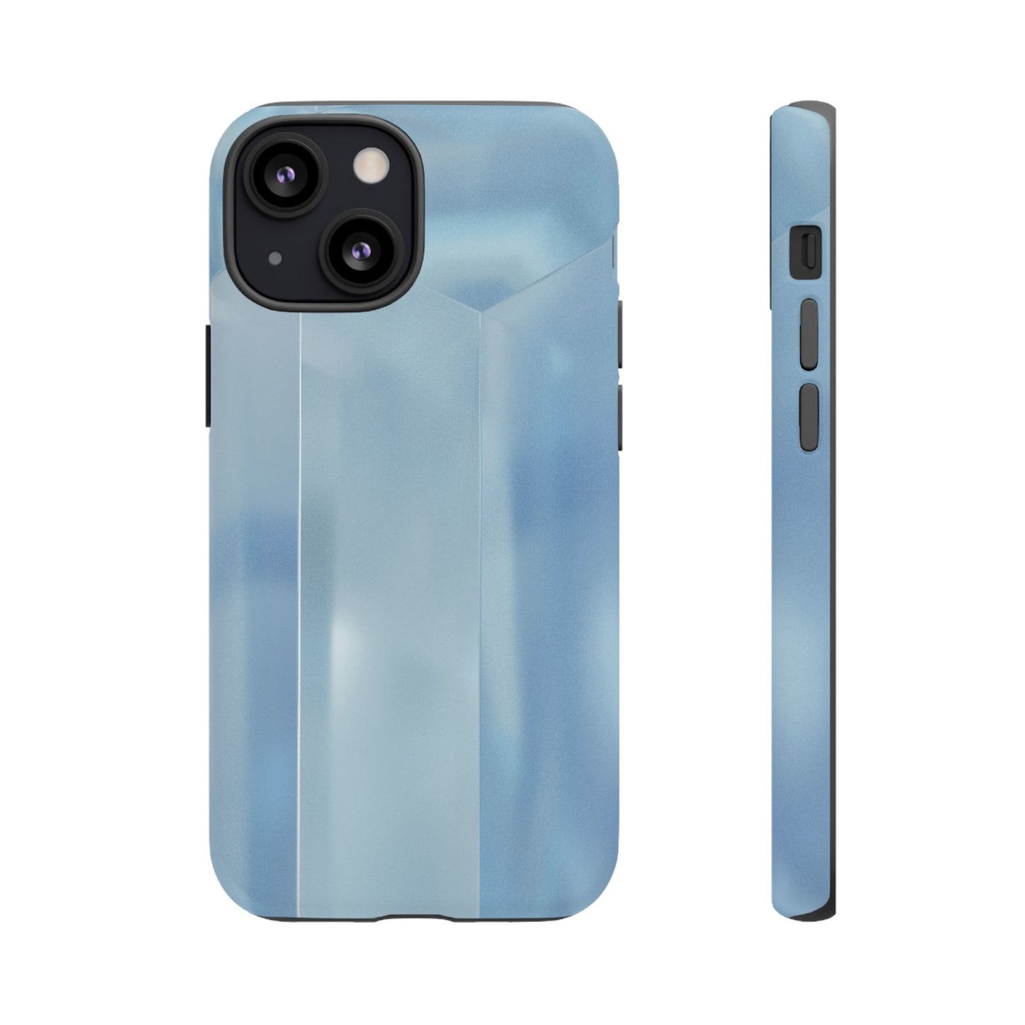 Baby Blue Glassy Tough Case