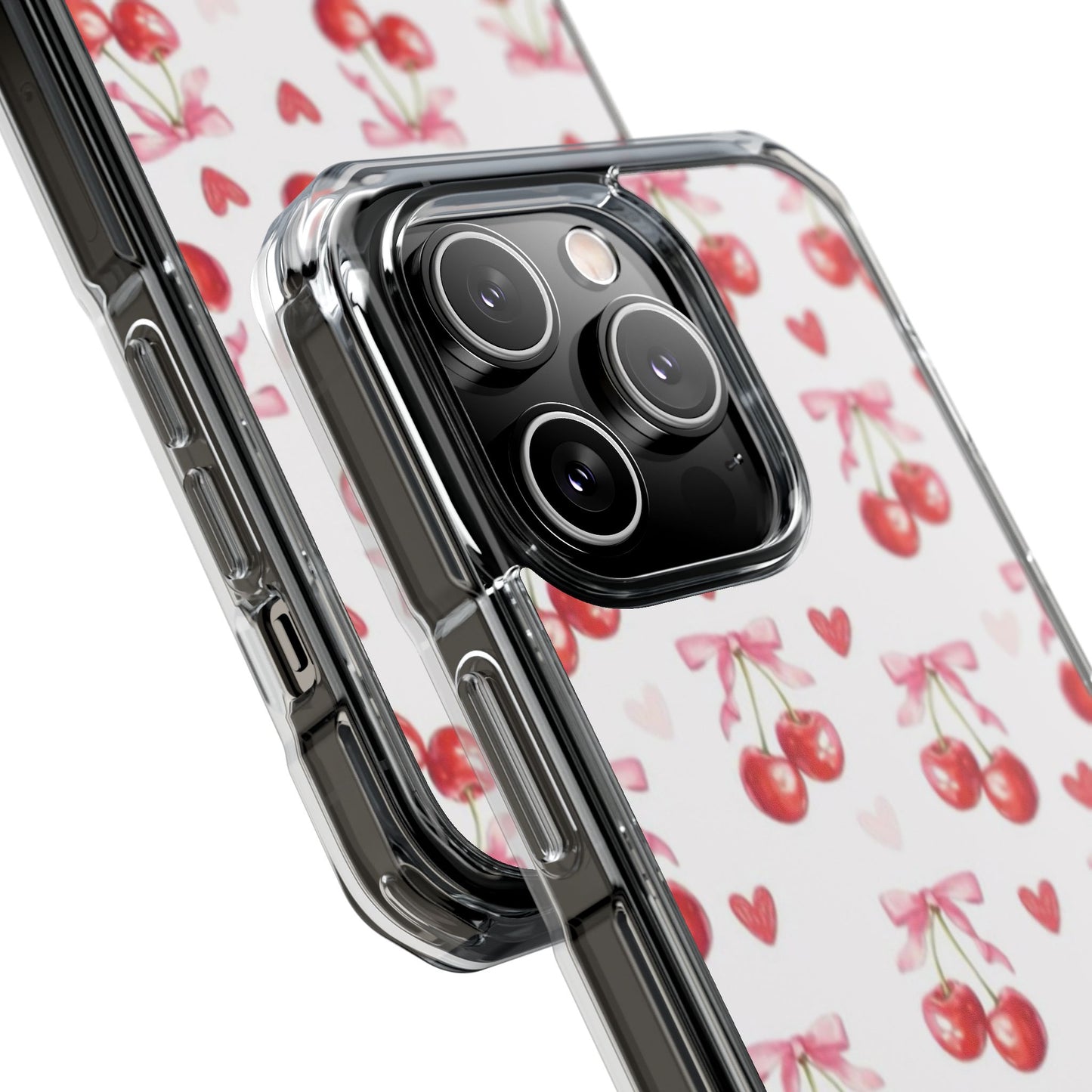 Coquette Cherries Magnetic Clear Impact Case