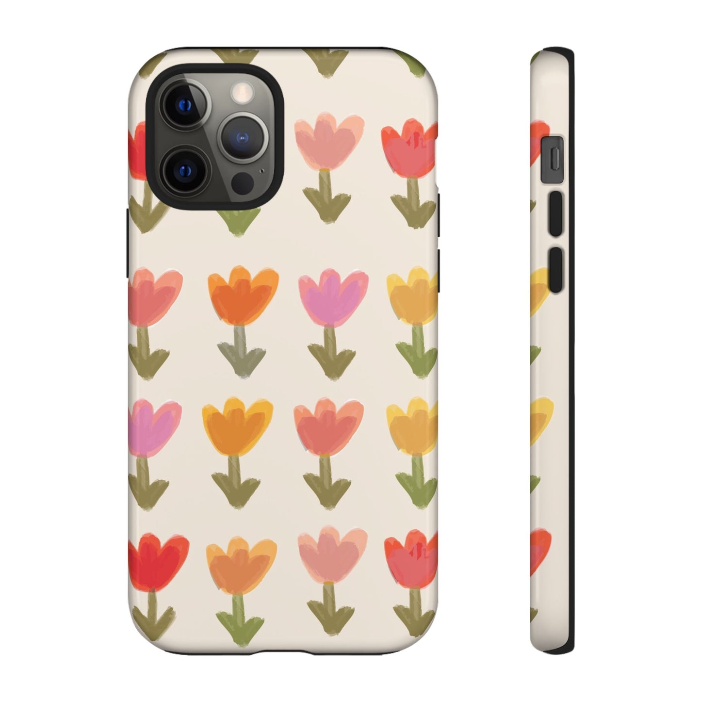 Pastel Flowers Tough Case
