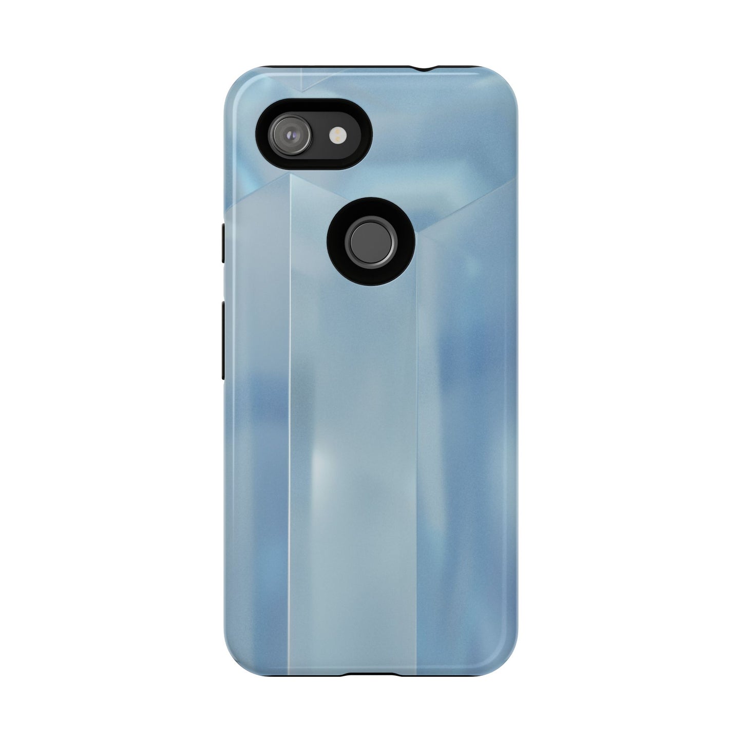 Baby Blue Glassy Tough Case