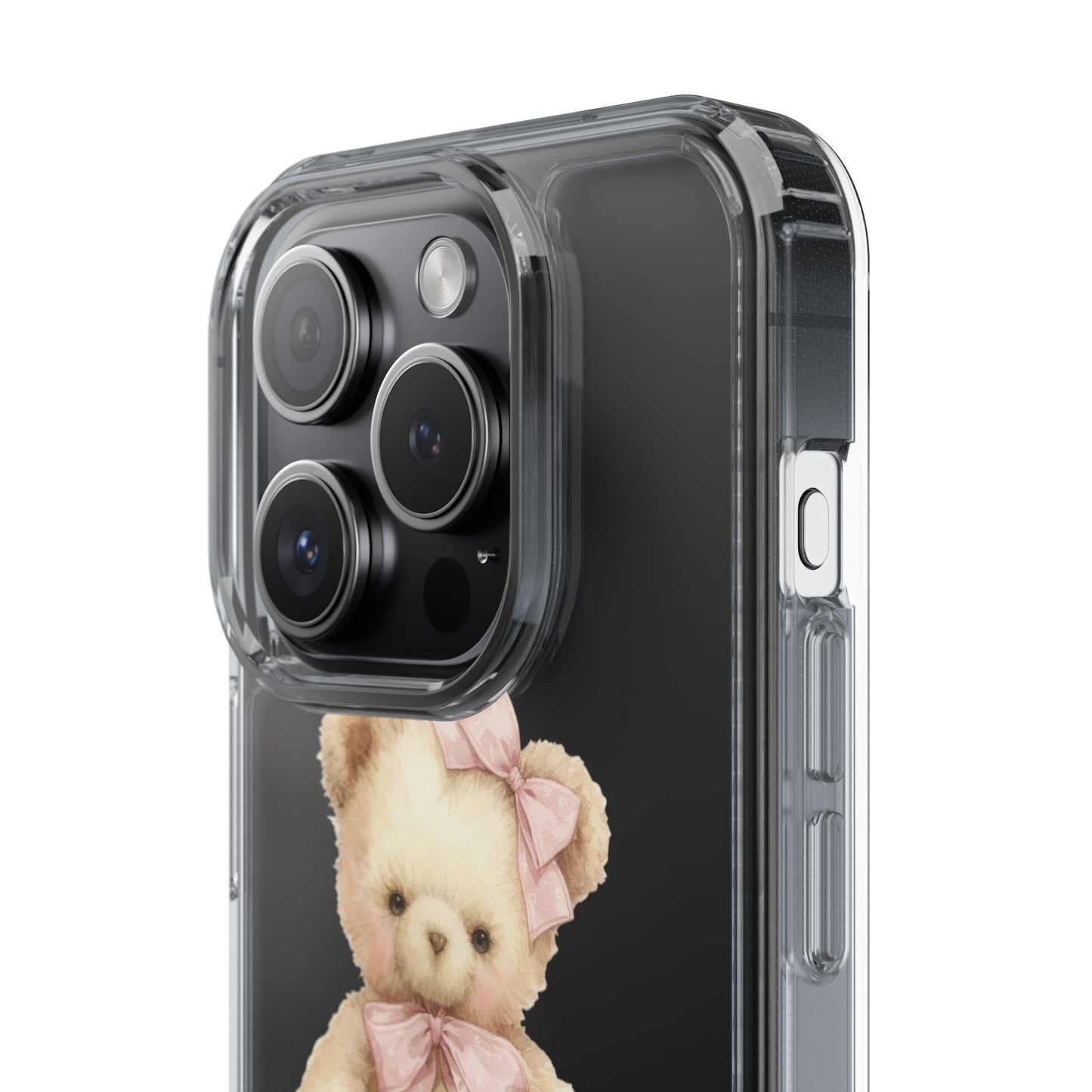 Coquette Teddy Bear Clear Case