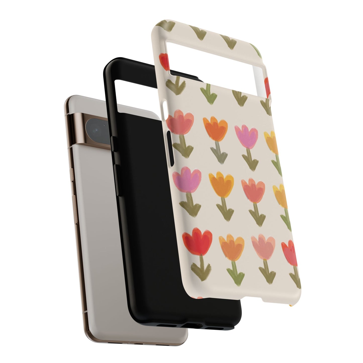 Pastel Flowers Tough Case