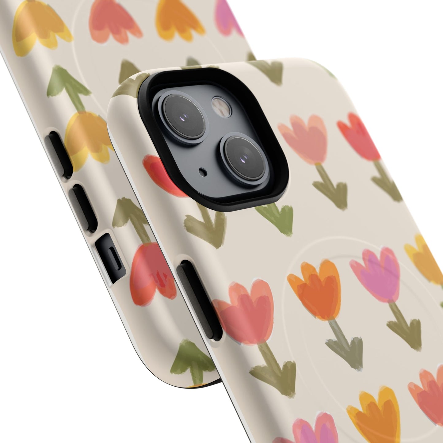 Pastel Flowers Tough Magnetic Case