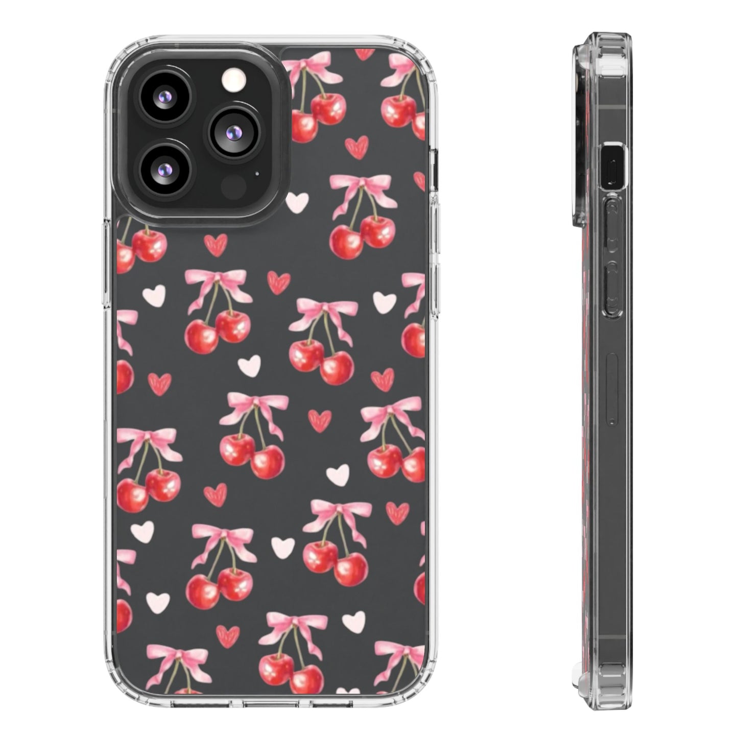 Coquette Cherries Clear Case