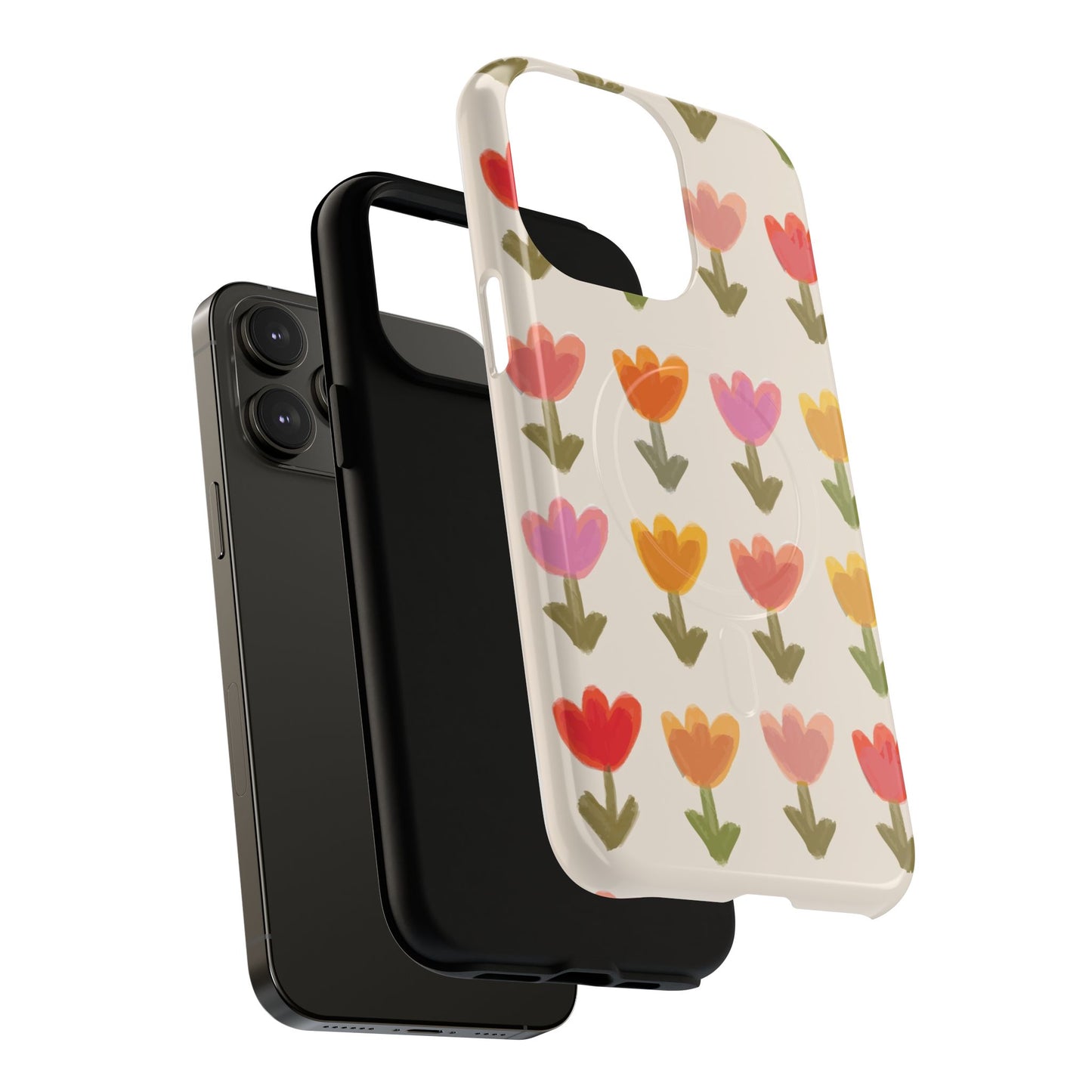 Pastel Flowers Tough Magnetic Case
