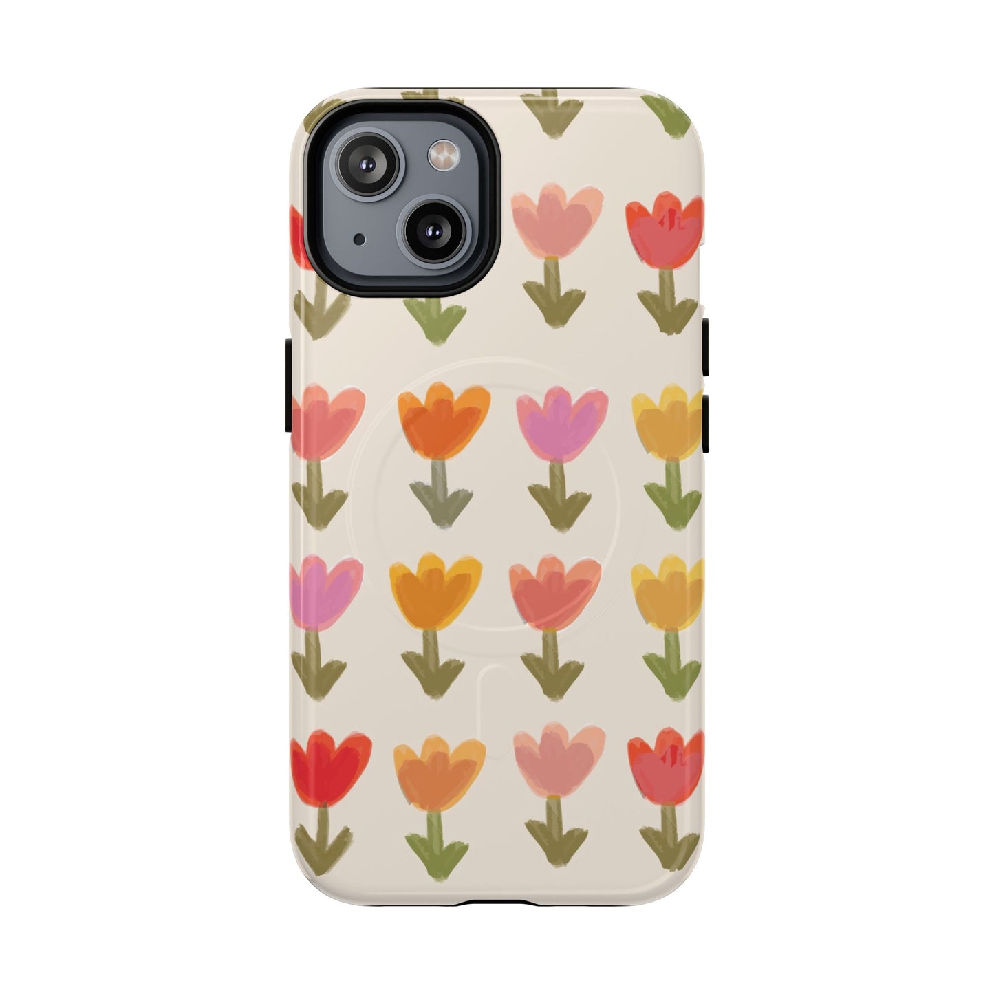 Pastel Flowers Tough Magnetic Case
