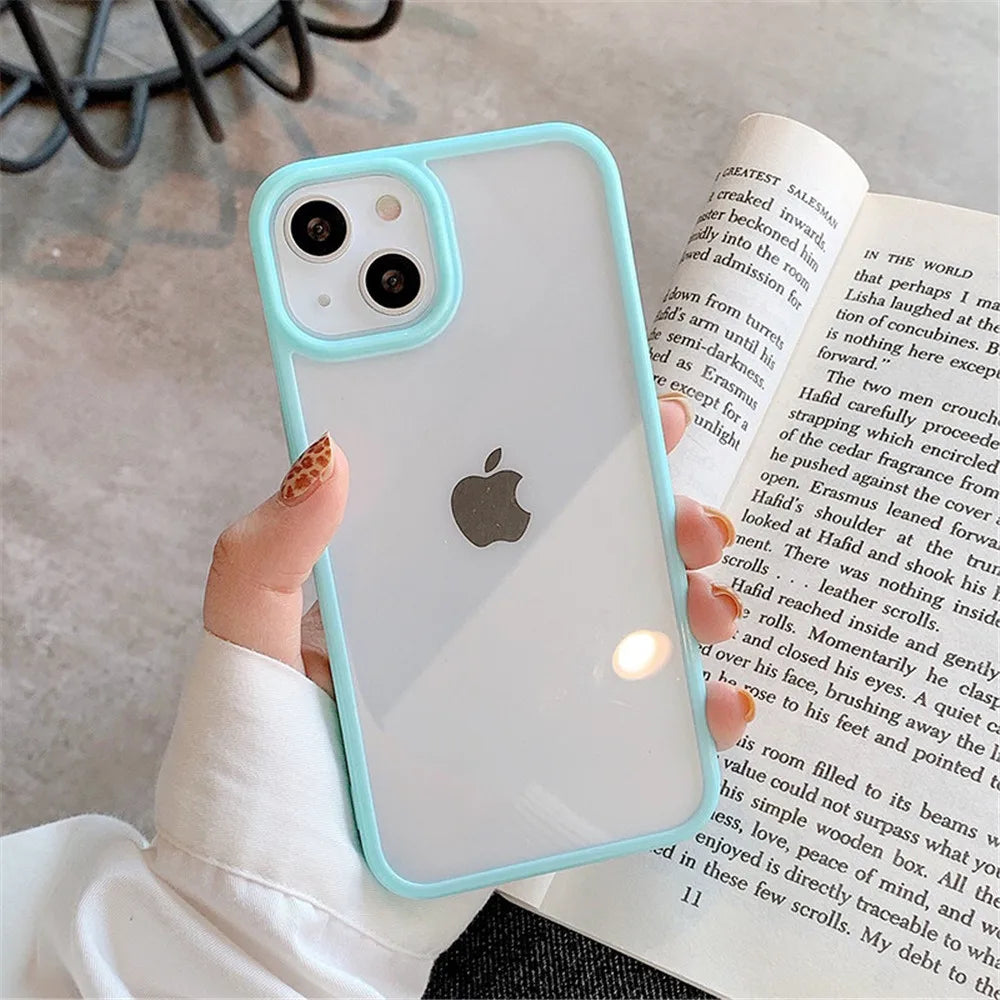 Silicone Bumper Phone Case For iPhone
