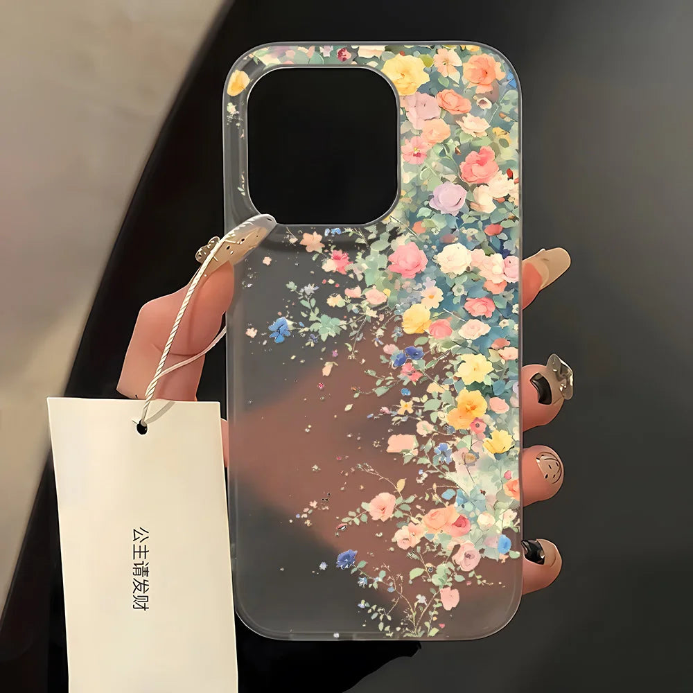 Flower Soft Phone Case for iPhone