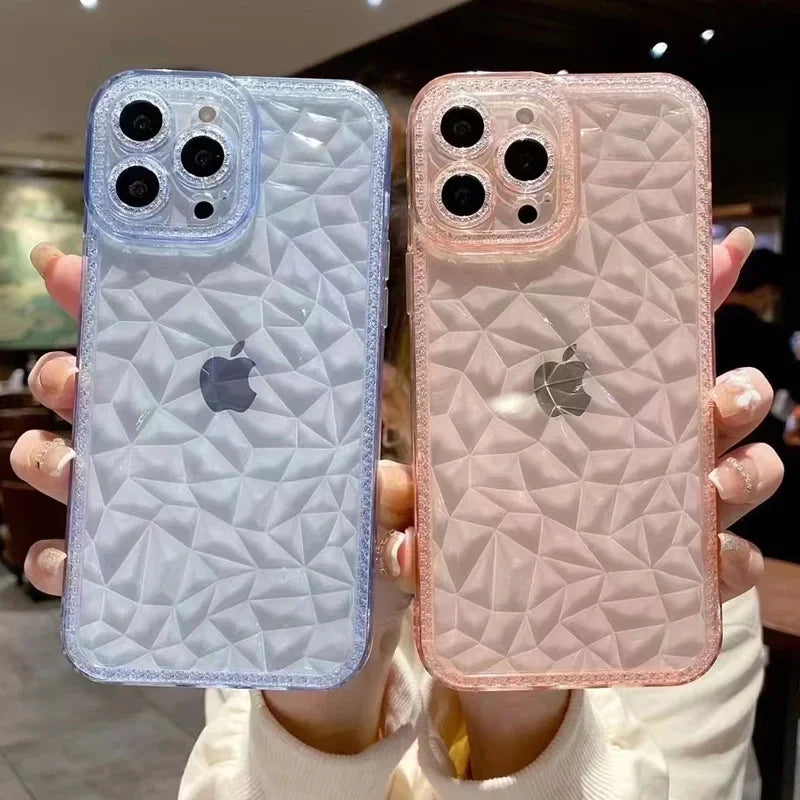 Diamond Pattern Phone Case For IPhone