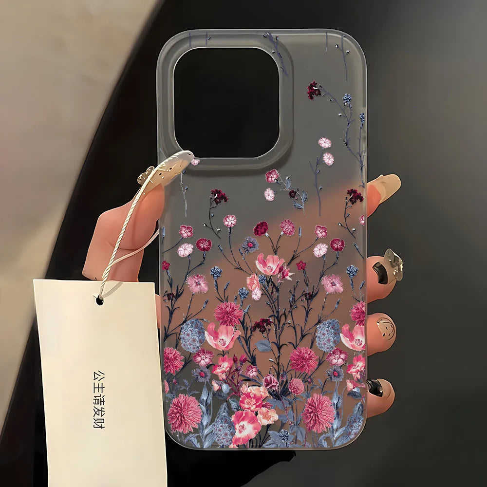 Flower Soft Phone Case for iPhone