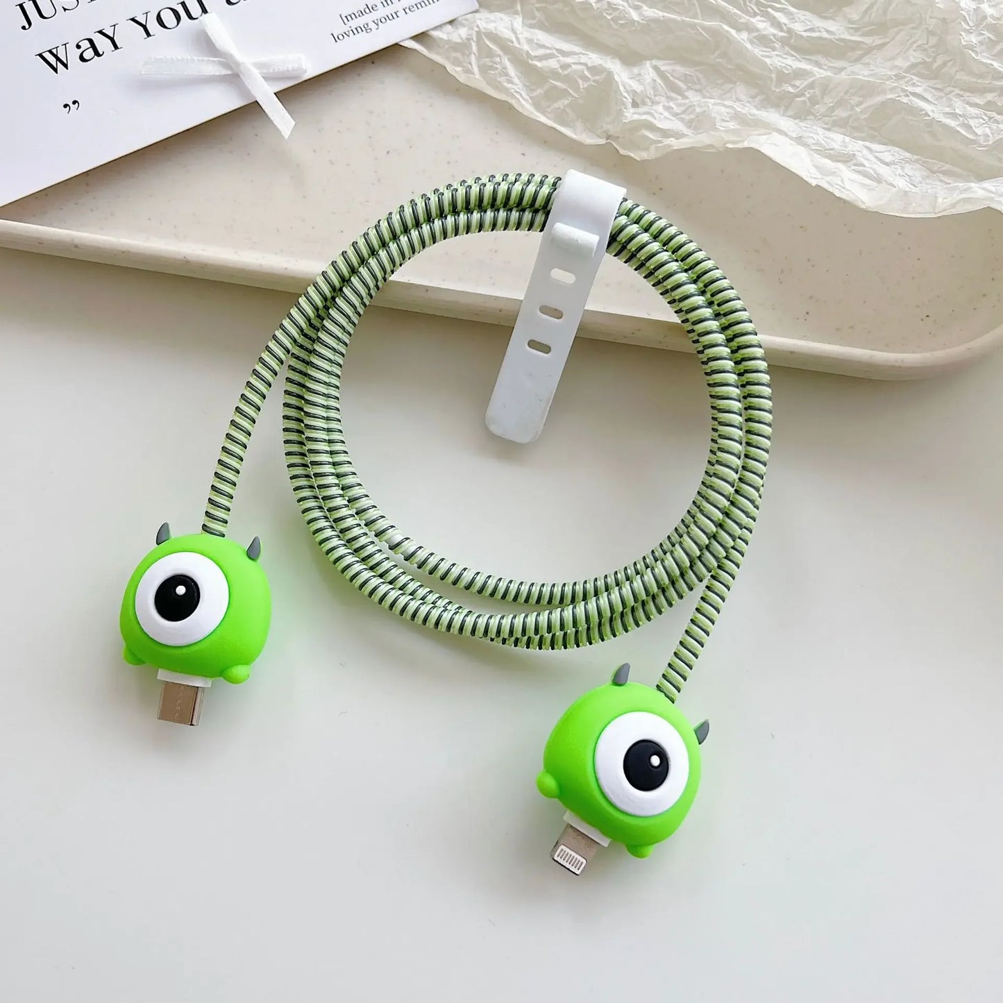 Cartoon Charger Cable Protector
