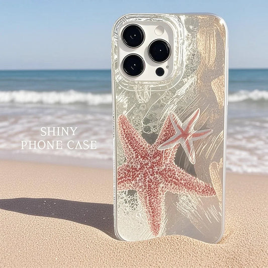 Cool Turtle Seaside Pattern iPhone Case