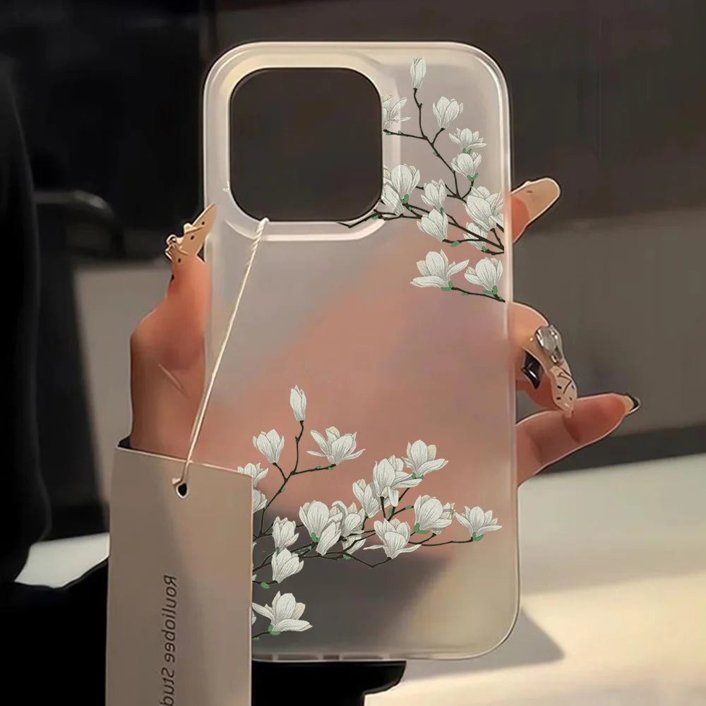 Flower Soft Phone Case for iPhone