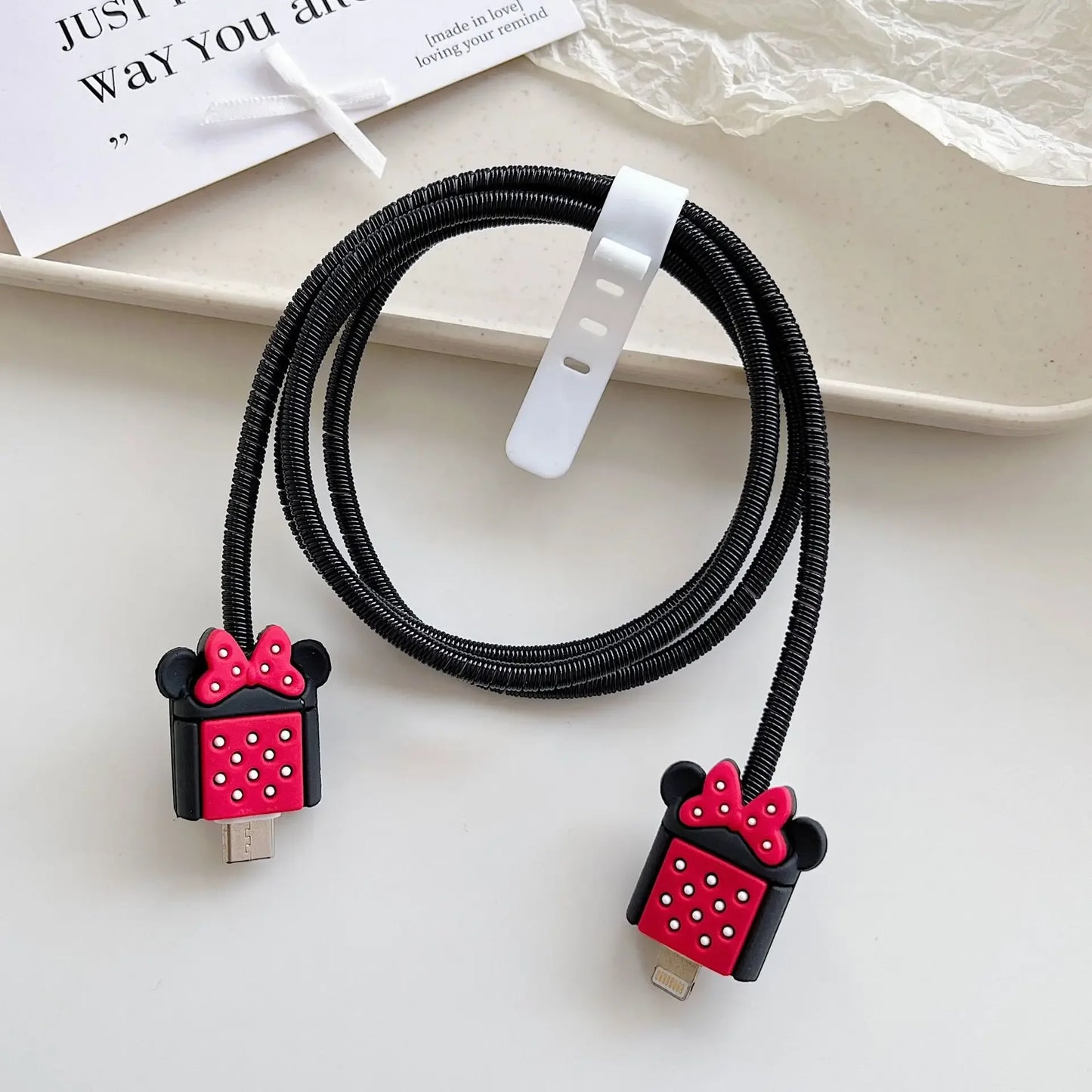 Cartoon Charger Cable Protector