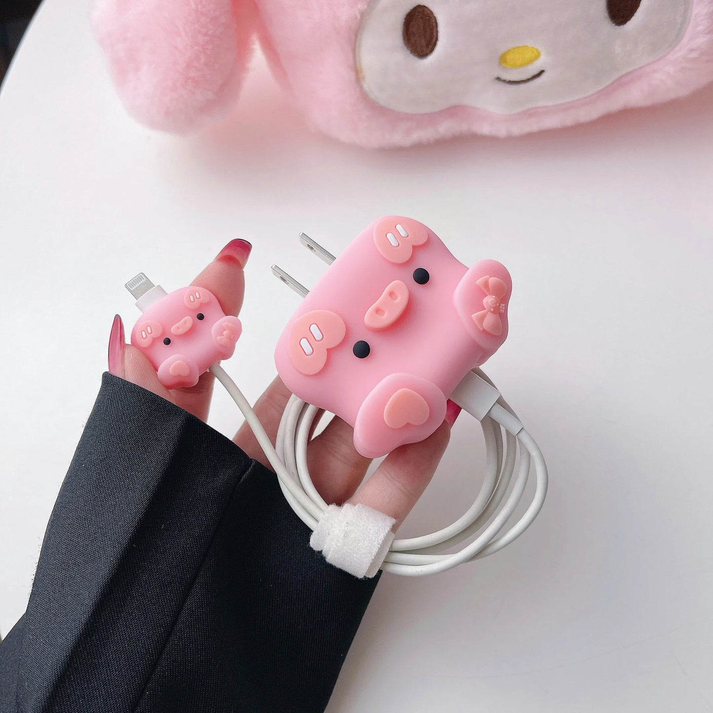 Cute Charging Data Cable Protector