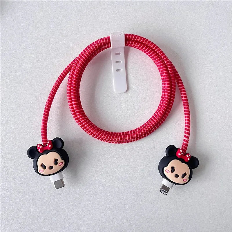 Cartoon Charger Cable Protector