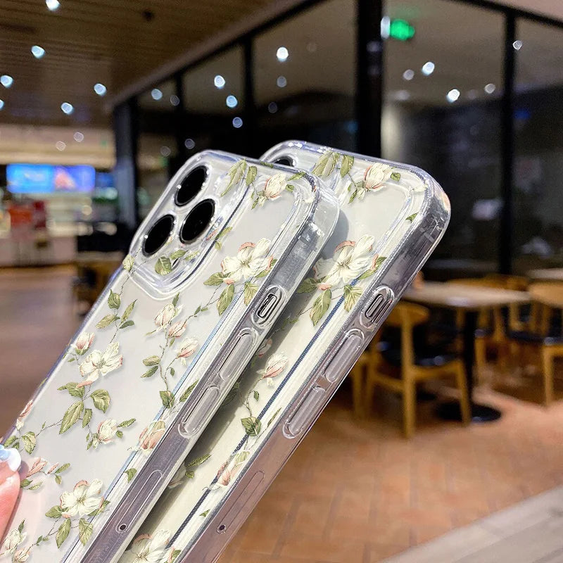 Flower Phone Case For iPhone