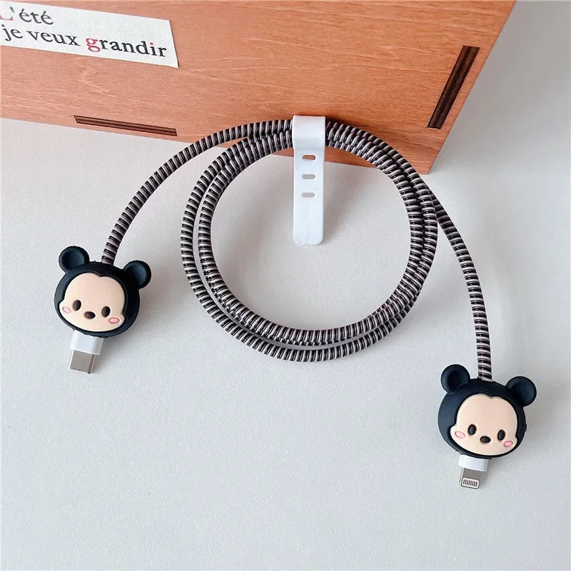 Cartoon Charger Cable Protector