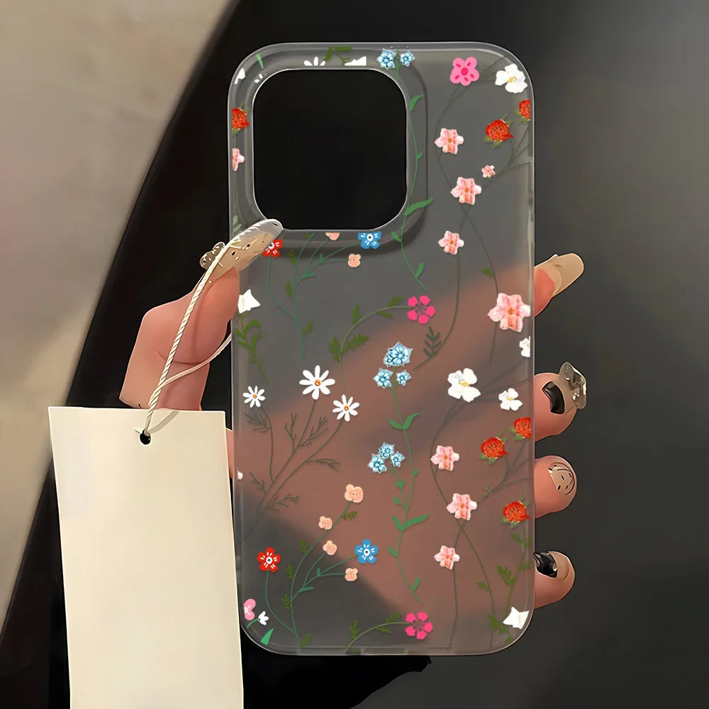 Flower Soft Phone Case for iPhone