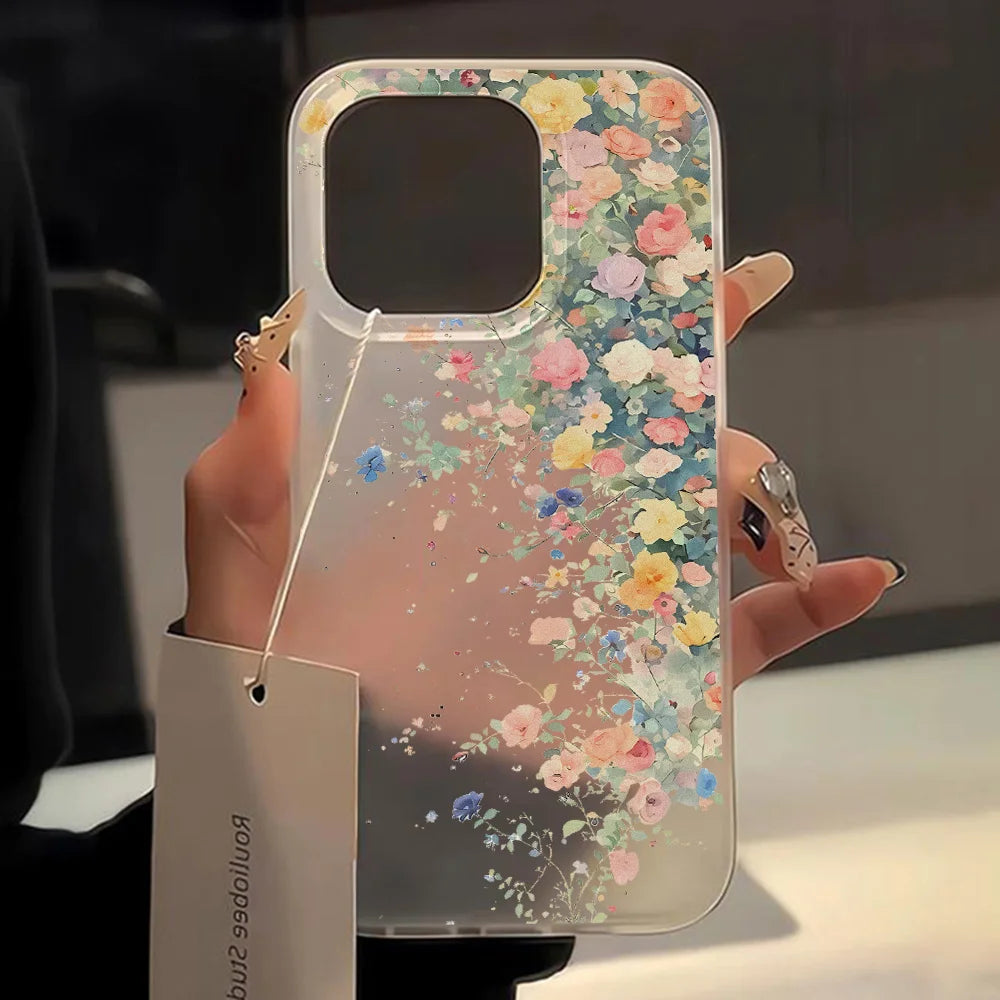 Flower Soft Phone Case for iPhone