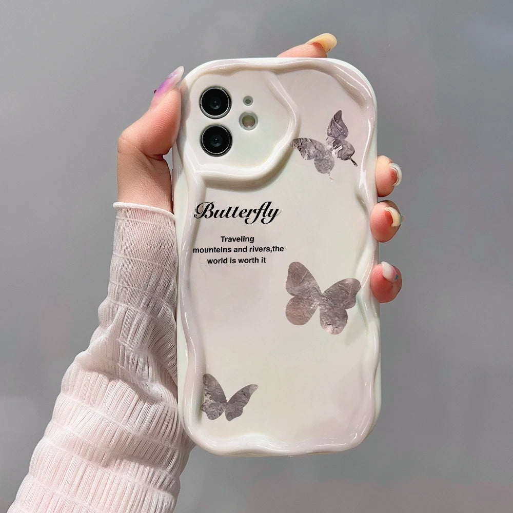 Pink Bow Knot Phone Case For iPhone