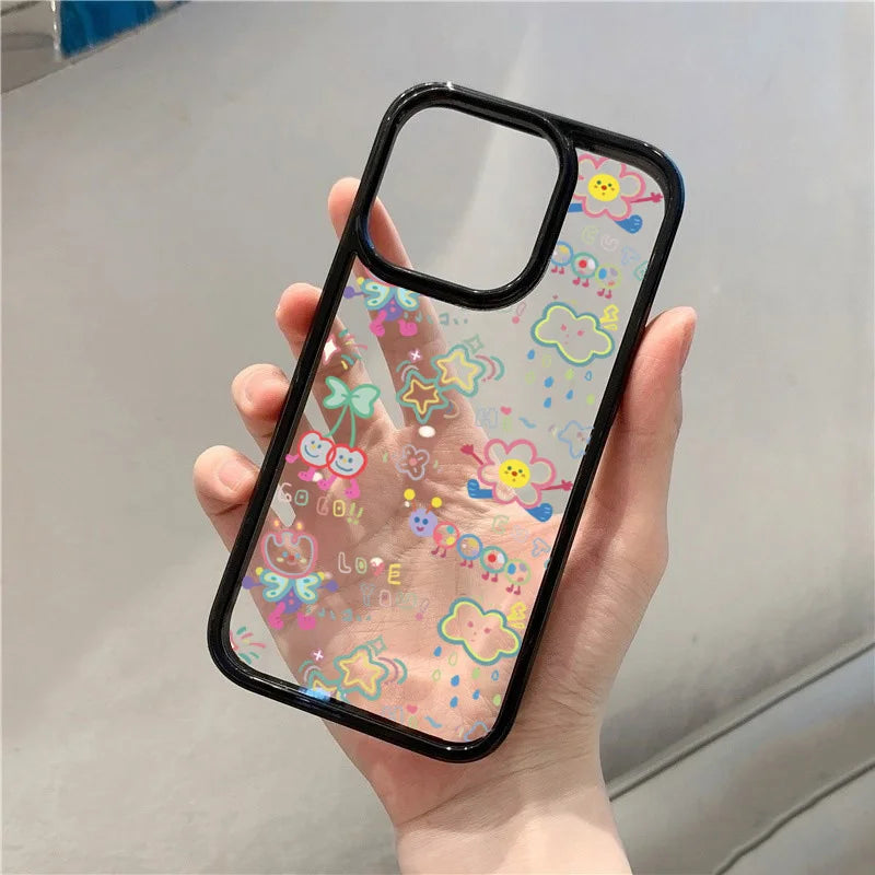 Cute Colorful Cartoon Pattern iPhone Cover