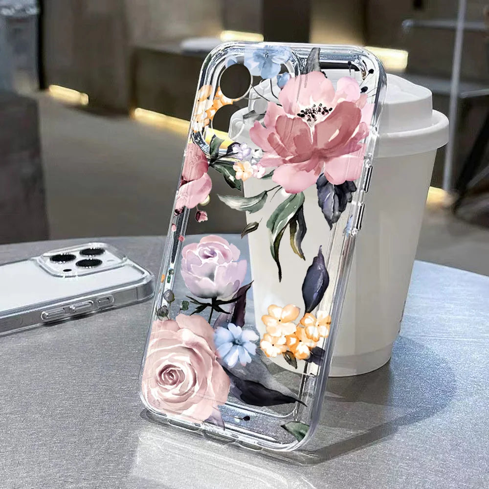 Flower Phone Case For iPhone
